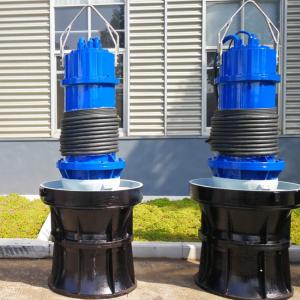 Submersible Axial Flow Pump Vertical High Flow Low Head Submersible Pumps