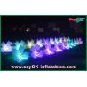 8m Colorful Inflatable Lighting Wedding Flower Chain Decoration In Stage