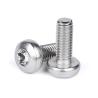 China Corazón redondo de aleación de cobre Phillips Mini Micro tornillo de tamaño pequeño M0.6-M3 para construcción de edificios wholesale