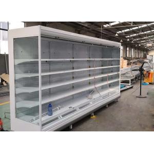 R448a Energy Saving Remote Multideck Chiller Auto Defrosting 5pcs Up Shelf