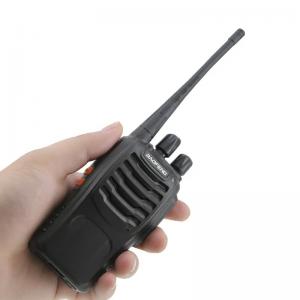 Talkie-walkie portatif de manière de C.C 3.7V 2, radio tenue dans la main pratique Bf-888S de fréquence ultra-haute