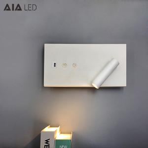 China hotel led flexible bedside reading wall light usb led reading lamp/led book wall light supplier