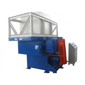 China PLC Control Plastic Shredder Machine With Good Shaft Structure Design supplier