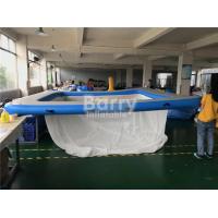 China Floating Inflatable Swimming Ocean Pool Anti Jellyfish Netting Enclosure For Yacht on sale