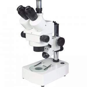 China 7-45X Stereo Binocular Microscope With Camera Adapter Height Adjustable supplier