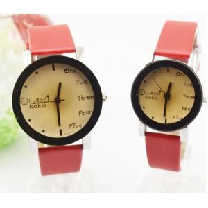 China Couples watch men's and women's watches quartz epidermis with watches supplier