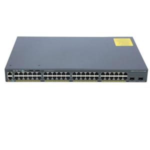 China La serie 2960X tiene 48 puertos Gigabit Ethernet + 2 x 10G SFP LAN Lite POE Switch WS-C2960X-48LPD-L supplier