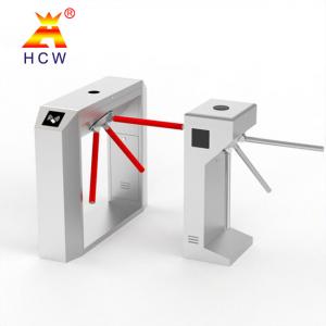 China SS 316 304 Waist Height Tripod Turnstile Gate Automatic Security Access Control supplier