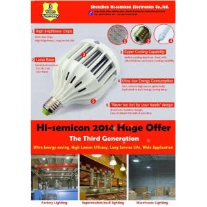 bulbos 1600LM 2700-6000K de 18W LED con el microprocesador de Taiwán 2830 y la base E27/E40