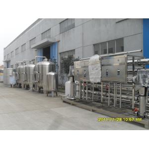 China Semi - Auto 304 Stainless Steel Water Purifying Machine For Drinking Water 20 Ton supplier