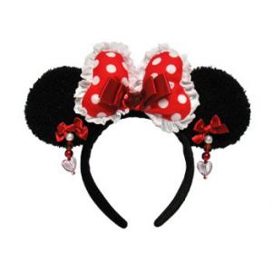 China Red Minnie Mouse Ears Headband supplier