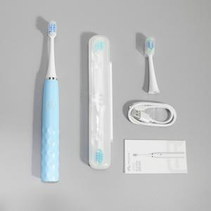 China 4 Brush Heads Lightweight Electric Rechargeable Sonic Toothbrush With Smart Timer supplier