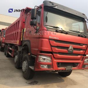 China 25m3 Heavy Duty Dump Truck 12 wheels 371hp 8x4 Left Hand Drive supplier