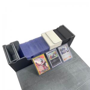 Super Large 400+ MTG Trading Deck Card Box With Dice Tray PU Leather
