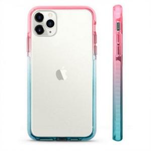 Hard TPU TPE PC Gradient Mobile Protector Cover Case Back Panel With Painting