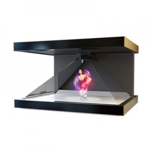 China 270 Deg 3D Holographic Projection Pyramid Display Advertising Player 1920x1080 Resulution supplier