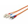 SC-ST Duplex Fiber Optic Patch Cords Premium Quality MM 62.5 / 125