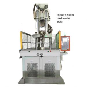 China Máquina de moldeo por inyección vertical Máquina de fabricación por inyección para enchufes wholesale