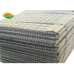 Robot Welded Hesco Defensive Barriers Hot Dipped Galvanized