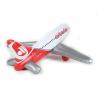 Silk Screen Print Pool Toys,Easy Grip Handles Inflatable Airplane Model Toys