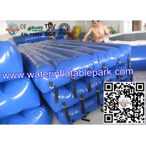 Beach Inflatable Water Park Play Mat / PVC Inflatable Floating Water Mattress