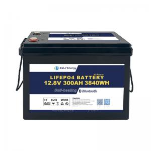 Bely Energy Factory Direct Supply 12V 300AH  Lifepo4 Battery New Grade A Cells Long Cycle Life