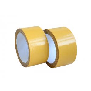 China Double Sided Fiberglass Mesh Tape / Reinforced Filament Tape For Bonding Sealing Strips To Doors And Windows supplier