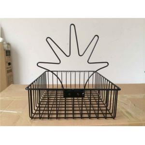 China Custom Table Top Finger Puppet Display Rack , Metal Wire Display Racks supplier