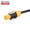 CNLINKO Factory M24 3pin Bulkhead Electrical Connector IP68 Waterproof Socket and Plug Male Female Push in Wire Connector