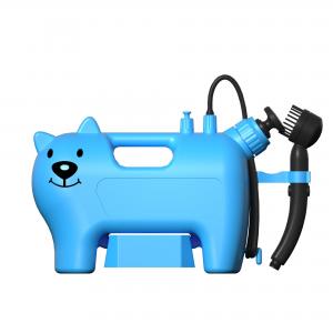 Customised Dog Wash Sprayer Brush Pet Portable Dog Grooming Station