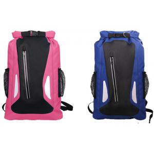 Water Resistant Dry Sack Backpack Camping , Custom Printing Dry Packs For Canoeing