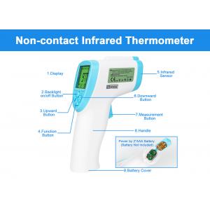 Small Digital Infrared Thermometer , Non Contact Laser LCD Display Digital Thermometer