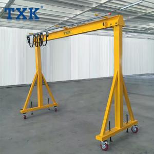 China Workshop Mobile Gantry Crane Adjustable 2- 10 Meter Lifting Height supplier