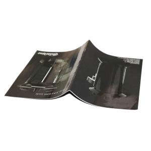 Folded Flyer Softcover Book Printing Leaflet