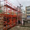 China 2.8mm Thick Fiberglass Mobile Scaffolding Platform Tower With 200kg/Sqm Load Capacity wholesale