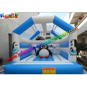 China Funny Big Custom Penguin Inflatable Jumping House 5m x 4m x 3.5m wholesale