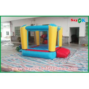PVC / Oxford Simple Inflatable Bounce Custom Inflatable Bouncy Castle Bounce Houses Rentals For Sales