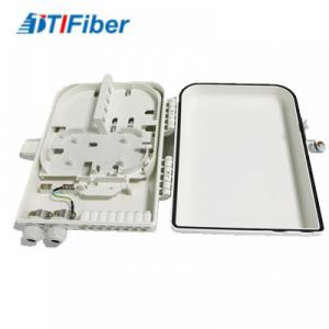 China 16 Ports FTTH Optical Fiber Distribution Box LC/SC Connectors Light Weight Wall Mounted supplier