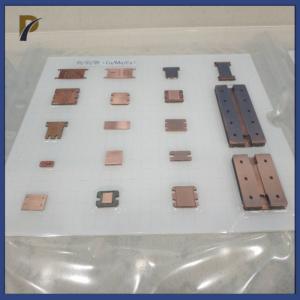 China Glass Bottle Packaging Molybdenum Copper Alloy Sheet Mo / Cu Alloy CMC 1 : 4 : 1 Cu/Mo/Cu Heat Sink Sheet supplier