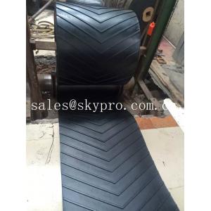 400-2500mm Width Chevron rubber conveyor belt for inclination conveying