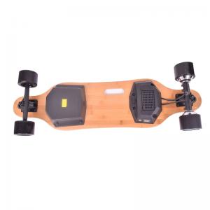 High Power Waterproof Electric Longboard 600W*2 Motor 90*51 MM PU Wheel