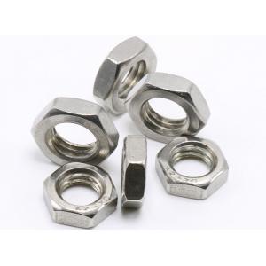 China Threaded Hexagon Lock Nut DIN ISO Standard For Metallurgical Equipment supplier