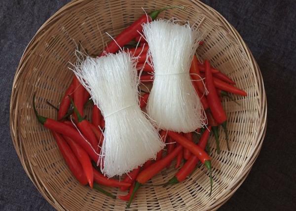 0,25 kilogramos del vidrio fino delgado de fideos blancos Bean Thread de Longkou