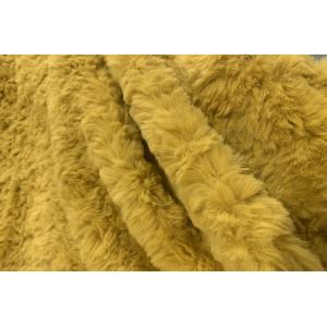 China 150cm Imitated Rabbit Fur Solid Pattern Faux Fur supplier