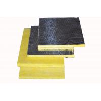 China Thermal Insulation Glass Wool Board Faced With Aluminum Foil CE ISO on sale