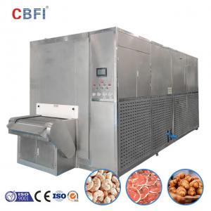 China Quick Frozen Blast Freezer Machine French Fries Tunnel Iqf Freezer supplier