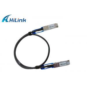 QSFP MSA Direct Attach Copper Cable 26AWG Passive Twinax HILINK QSFP56-200G-PCU1M