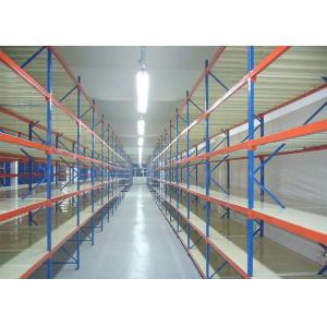 China Cold Rolled Steel Heavy Duty Metal Shelves Multi - Tiers For Warehouse Storage supplier