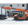 China telehandler de la grúa 10ton para el cargamento de mármol y la descarga de la losa del envase 20GP wholesale