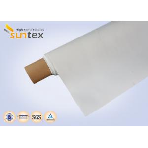 China 0.2 Mm Light Duty Fiberglass Heat Resistant Blanket Material Silicon Coated Cloth Roll supplier